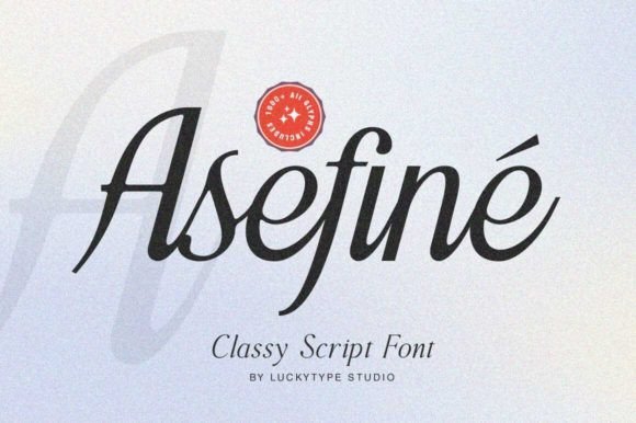 Asefine Font: Adding Handwritten Charm to Brand Identity