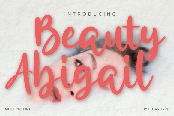 Beauty Abigail Font: A Bold Script for Campaigns