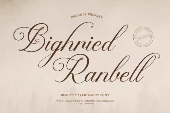 Bighried Ranbell Font: A Web Designer’s Layout Review