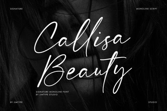 Callisa Beauty Font: Elevating Digital Design with Elegant Script Typography