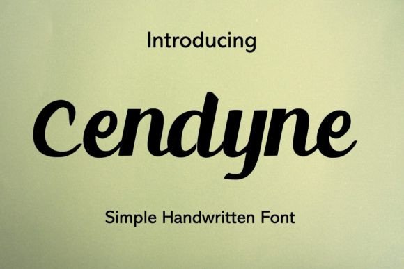 Cendyne: The Handwritten Font That Elevates Digital Campaigns