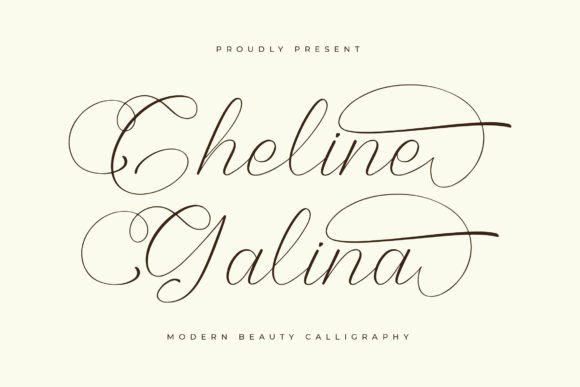 Cheline Galina: How a Luxury Script Font Transformed Our Brand Typography