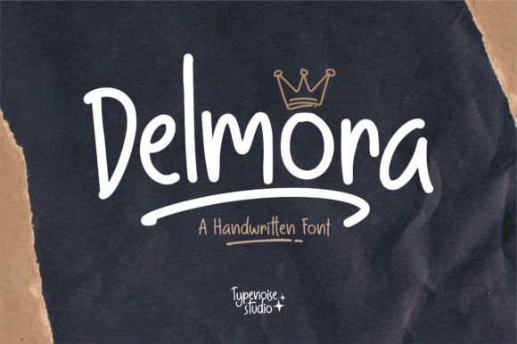 Delmora: A Handmade Script Font That Elevates Digital Marketing Typography