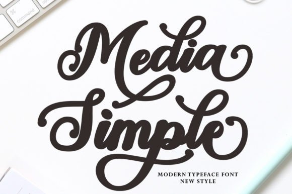 Elevate Your Craft with Media Sample: A Timeless Script Font