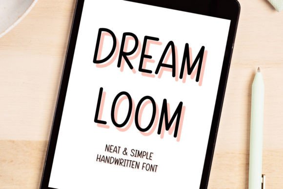 Elevating Web Design with the Dreamloom Handwriting Font