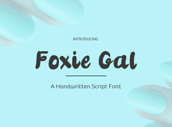 Foxie Gal Font: Whimsical Script for Handmade Labels