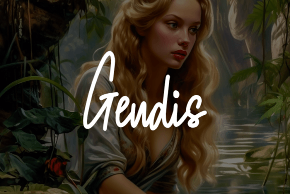Gendis Font: Elevating Handmade Products & Crafts