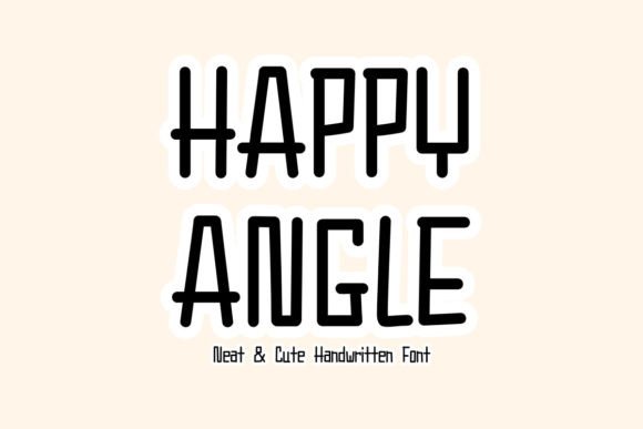 Happy Angle Font: Editorial Charm for Modern Layouts