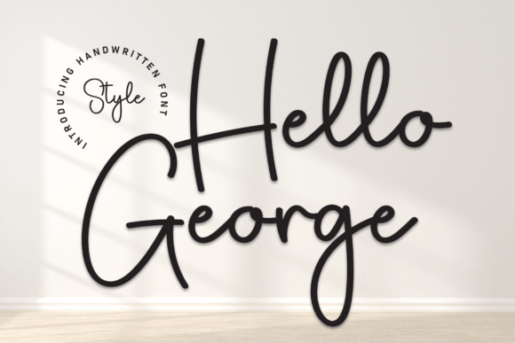 Hello George Font: Warmth for Editorial Design
