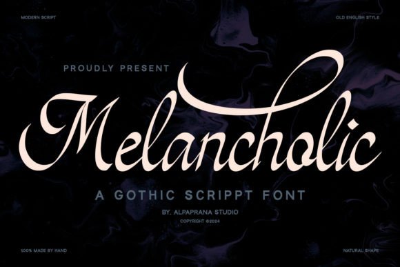 Melancholic Font Review: Elevating Campaign Visuals