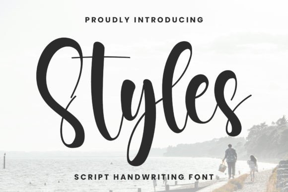 Styles: A Contemporary Handwritten Font for Modern Editorial Design