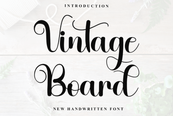 Vintage Board Font: Adding Warmth to Editorial Layouts